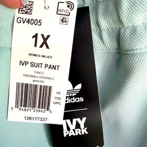 Ivy Park mint suit pants